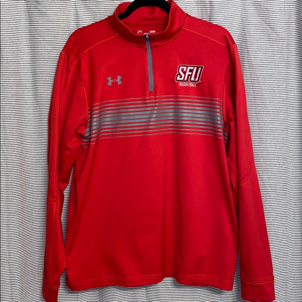 Under Armour 1/4 zip Saint Francis U